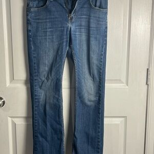 Levi's Classic Blue Straight Leg Jeans